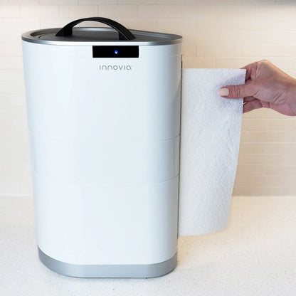 New!  Countertop Touchless Paper Towel Dispenser in White