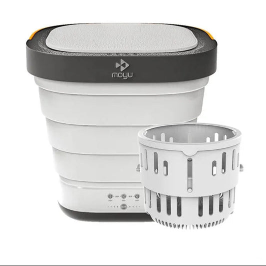 Moyu Mini Portable Washing Machine XPB08-F2 2 in 1 Portable Foldable Mini Clothes Washing and Spin Dryer for Home Travel